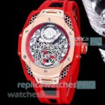 Best Qaulity Hublot Samuel Ross Limited Edition Men 44 mm Watch Rose Gold and Red Case